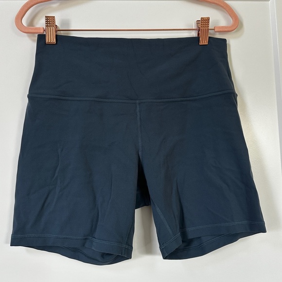 Lululemon Align HR Short 6” in Iron Blue Sz 10 - Picture 2 of 5
